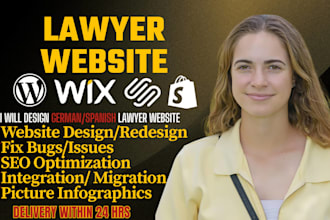 design redesign attorney website lawyer website law firm website notary website