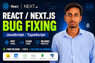 fix react and nextjs bugs, errors and issues