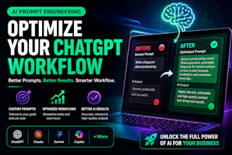 do ai prompt engineering and optimize your chatgpt workflow