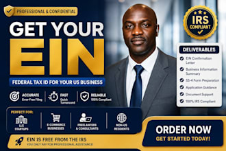 help you apply for an ein federal tax id for your US business