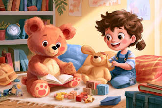 child book illustration, picture book illustration