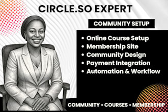 setup circle so community, online course and membership site