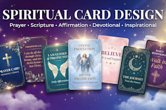 design tarot card illustration oracle card deck spiritual zodiac divination card