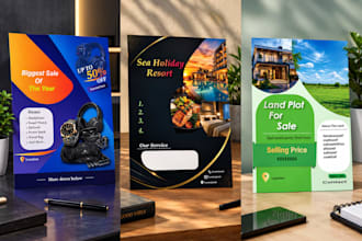 make simple to modern flyer design