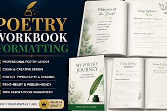 design format kdp poetry book, poem novel story book, amazon kdp poem book