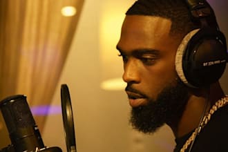 be your male rapper and songwriter for custom rap songs