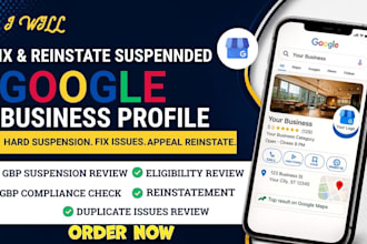 fix suspended google business profile gbp gmb reinstate gmb listing