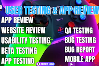 app review usability testing website review beta testing app tester user testing