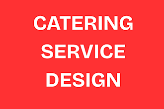 design excellent catering service logo