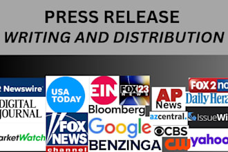 do press release and press release distribution and submit press release