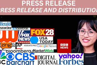 do press release and press release distribution and submit press release