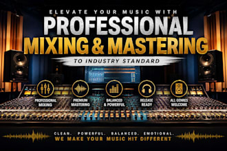 elevate your music with professional mixing and mastering to grammy standard