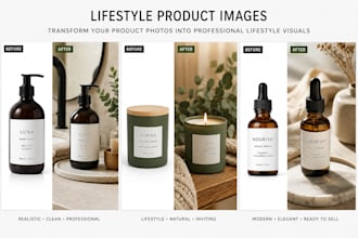 create realistic lifestyle product images for ecommerce