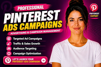 create and manage pinterest ads campaigns for your business