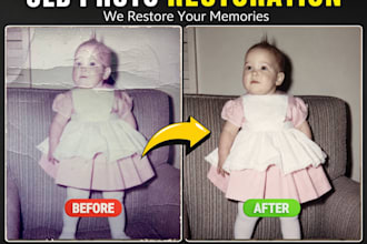 restore old photos, repair and colorize old damaged photos in photoshop