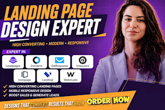 migrate landing page design leadpages convertri getresponse unbounce instapage