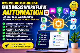 automate your business workflows and repetitive processes