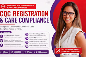 cqc registration supported living policies domiciliary care documents care plan