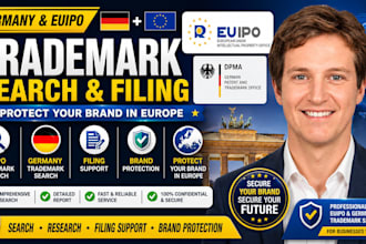 do germany and euipo trademark search filing and brand protection