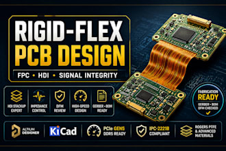 design rigid flex pcb with fpc layout, impedance control, and dfm reviews