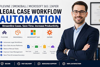 do filevine smokeball microsoft 365 zapier legal case workflow automation