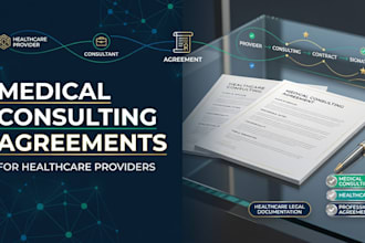 draft medical consulting agreements for healthcare providers