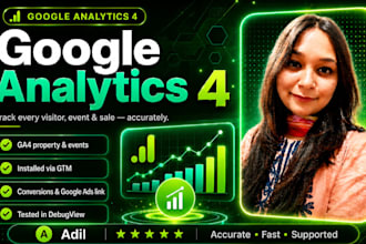 setup google analytics 4 ga4 with conversion tracking via GTM