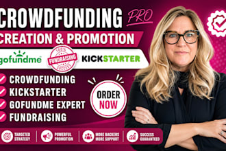 do fundraising crowdfunding campaign on gofundme, kickerstarter, medical charity