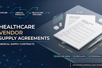 create healthcare vendor and medical supply agreements