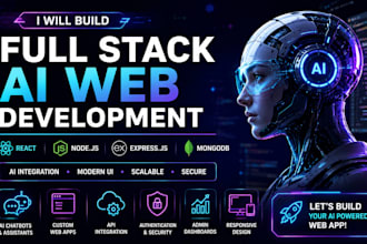 build a full stack ai web app