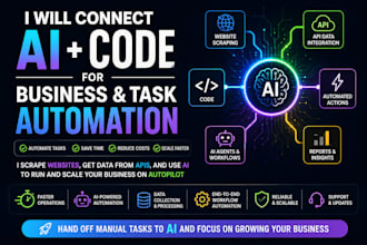 connect ai and code for business and task automation