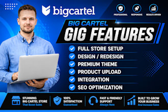 design redesign big cartel websites that boost sales
