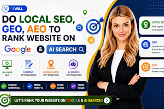 do local SEO, GEO, aeo to rank website on google, ai search