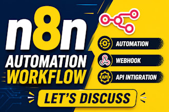 develop n8n workflows and optimize business processes
