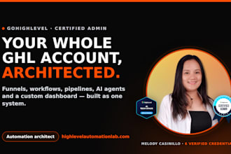 architect your gohighlevel with automation and dashboards