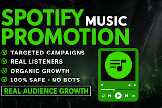 your music on spotify, soundcloud, apple music and amazon music
