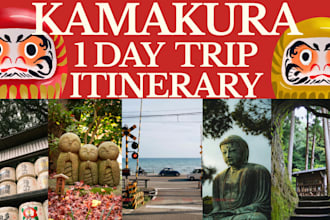 create a personalized kamakura day trip itinerary