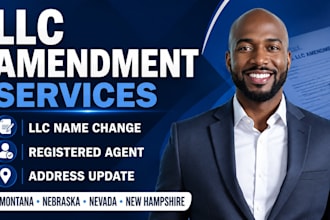 amend montana nebraska nevada new hampshire llc name registered agent or address