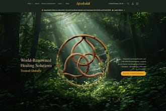design wix ayurveda practitioner website ayurvedic consultation website