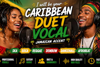 create catchy jamaican dj drops, reggae dubplates and radio jingles
