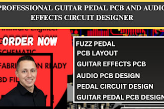design guitar pedal pcb distortion fuzz overdrive audio effect circuit preamp