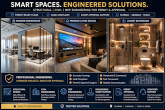 do interior design of commercial restaurant, office, cafe with 3d render