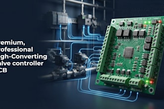 design valve controller pcb solenoid control and automation hardware industrial