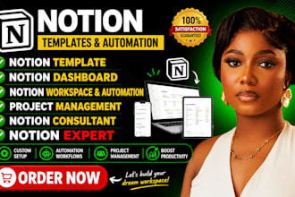 setup notion template notion dashboard notion workspace notion notion automation