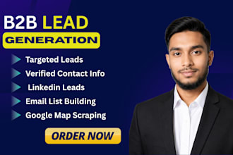 do targeted b2b lead generation and google maps research