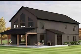design barndominium house pole barn 2d floor plans for permits