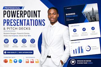redesign your powerpoint presentation and pitch deck