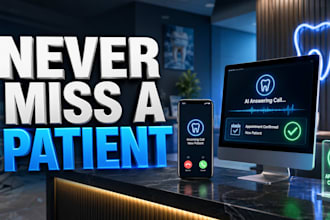 build ai receptionists for dental clinics