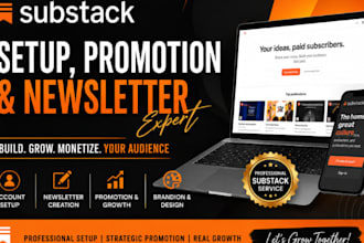 substack substack setup substack newsletter for substack promotion