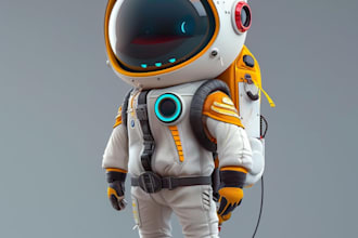 draw anything as a cartoon, cartoon character or mascot